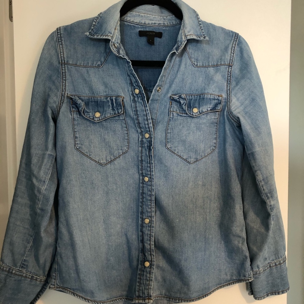 J. Crew Chambray Shirt